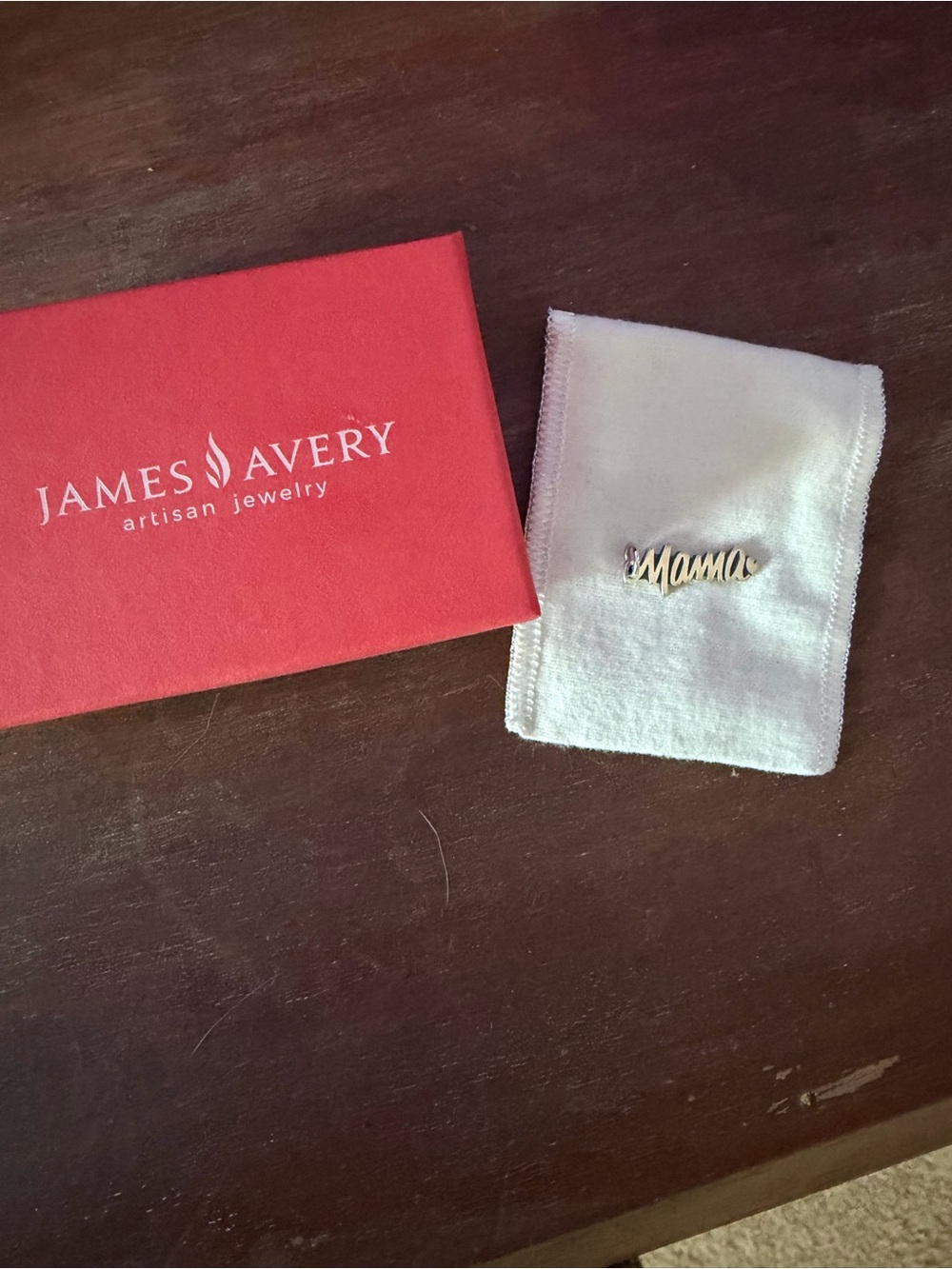 James Avery “Mama" Script Charm